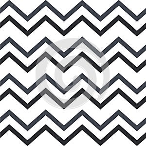 Chevron seamless pattern, black and white