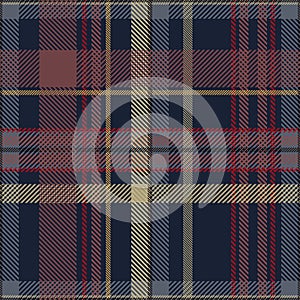 Tartan seamless pattern, brown , navy blue , yellow