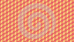 Repeating geometric pattern featuring hexagonal shapes interlocking to form a continuous design