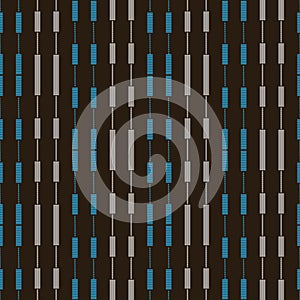 Pattern abstract beads