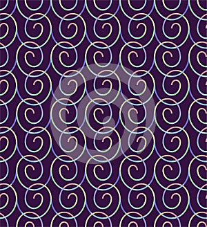 Pattern abstract spirals