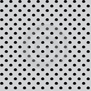 Pattern aluminum metal grid