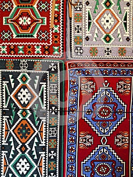 Pattern as background decoration in different colors