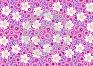 Pattern background color lilac