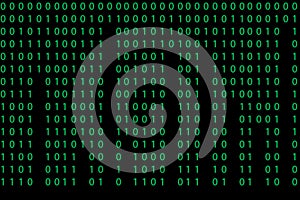 Pattern with binary code