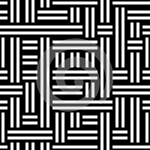 Pattern with black and white lines 3 10064, modern stylish image.
