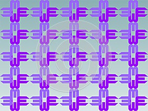Pattern blue purple geometrical for wallpaper