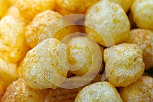 Pattern of Cheese Balls, Texture