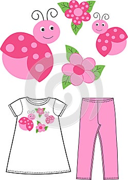 Pattern for children wear