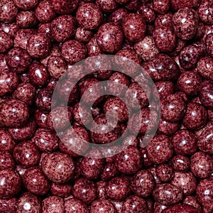 Pattern of the chocolate candy