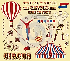 Pattern of the circus