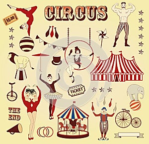 Pattern of the circus