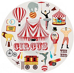 Pattern of the circus