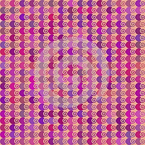 Pattern colorful balls of circles