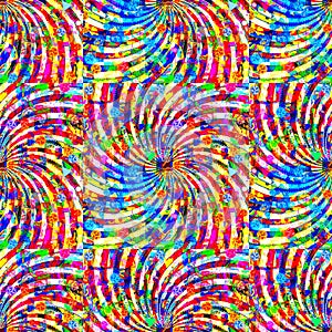 Pattern - colorful swirl