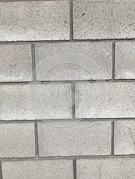 Pattern of a concrete block wall