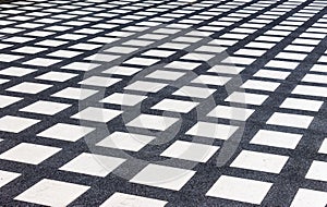 Pattern concrete floor