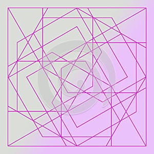 Pattern on the gradient. Content for the designer