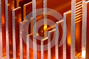 Pattern of copper radiator