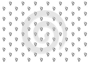 Pattern Croissant Vector