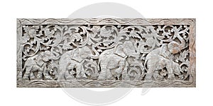 Pattern of culture carved