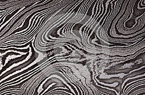 Pattern of Damask steel