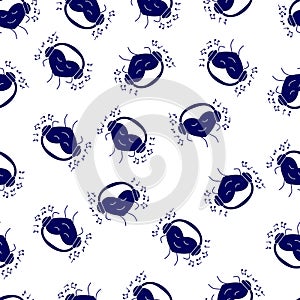 Pattern with dancing heart