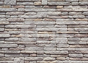 Pattern of decorative stone wall texture
