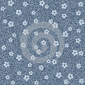 Pattern with denim jeans background