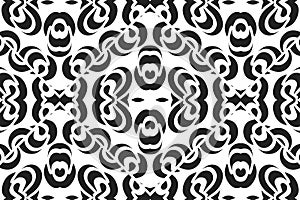 Pattern design with black color and background