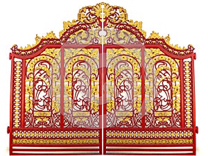 Pattern design of metallic gate