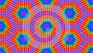 Pattern design of rainbow colors  computer generated art