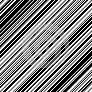 Pattern with diagonal oblique black stripes