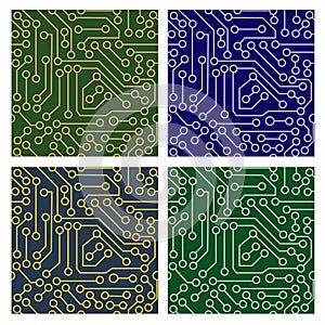 Pattern of electronic circuit