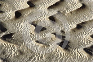 Pattern on Eroding Surface