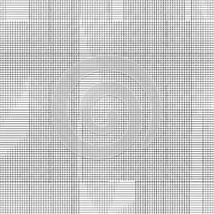 Pattern featuring a complex grid of intersecting horizontal and