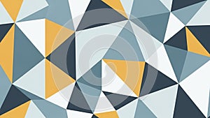 Pattern featuring a series of interlocking triangles in blue, gold,