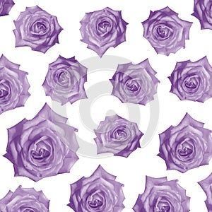 pattern Flower, rose flower print in soft colors made from fabric