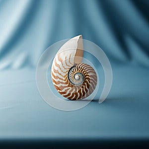 Pattern forms a logarithmic spiral a natural example of mathematical