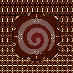 Pattern frame background