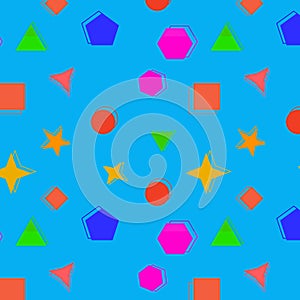 pattern geometry sameless colorful