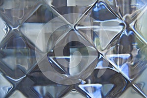 Pattern of glass block wall