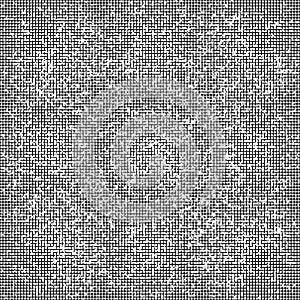 Horizontal and vertical black segments