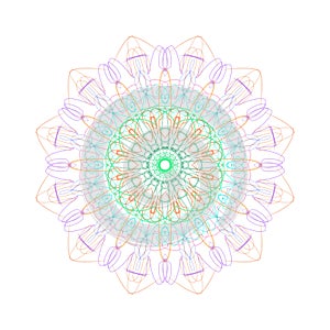 Pattern of kaleidoscope.