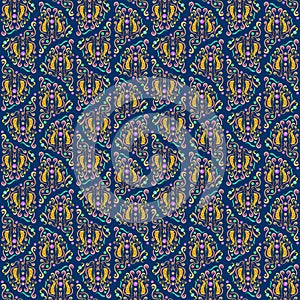 Pattern for light industry and interior design