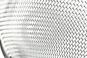 Pattern of Metal mesh sieve for background - Image