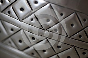 Pattern on metal surface