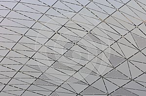 Pattern of modern architecture surface