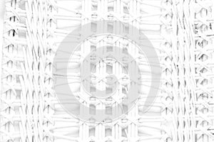 Pattern nature for background of handicraft weave white texture
