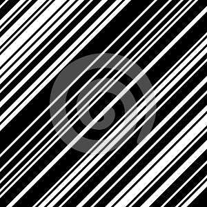 Pattern with oblique black stripes